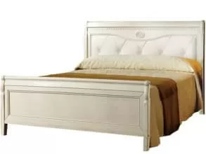 Кровать «Лика» ММ 137-02/14, белая эмаль от магазина Мебельный дом