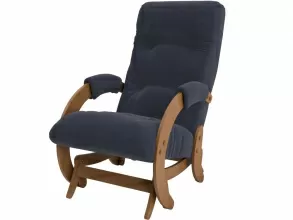 Кресло-глайдер, Модель 68 Орех, Verona Denim Blue от магазина Мебельный дом
