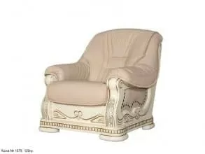 Кожаное кресло «Консул 23», (слоновая кость) от магазина Мебельный дом