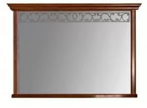 Зеркало настенное «Оскар» ММ-210-28, орех от магазина Мебельный дом