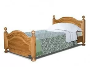Кровать из массива дуба «Босфор» Премиум ГМ 6233-02 от магазина Мебельный дом