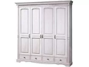 Шкаф 4-х дверный «Паола» б/з БМ-2164-01 от магазина Мебельный дом