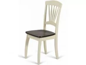 Стул JIN D-2092 CREAM+CAPPUCINO WOODEN SEAT от магазина Мебельный дом