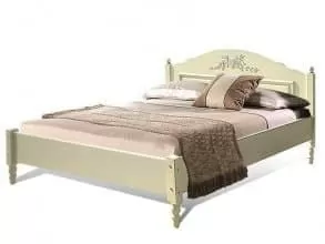 Кровать двуспальная с низким изножьем Фиерта 4 (160) от магазина Мебельный дом