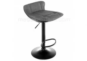 Барный стул Domus черный / серый от магазина Мебельный дом