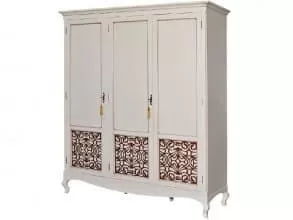Шкаф для одежды «Видана Люкс» П445.01, светлый ром от магазина Мебельный дом