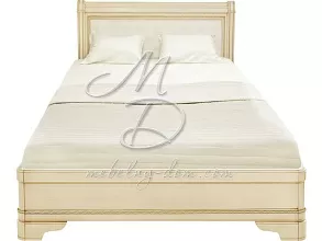 Кровать с мягким изголовьем Палермо 180 Т-748, ваниль от магазина Мебельный дом