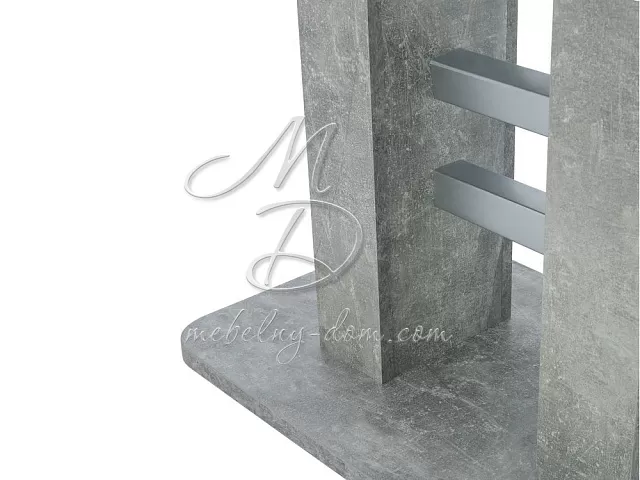 Стол Leset Гранд, бетон, алюминий. Фото 8