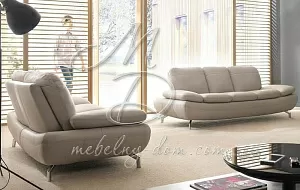 Кожаный диван «Siena-3» от магазина Мебельный дом