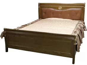 Кровать «Лика» ММ 137-02/12, медовый дуб от магазина Мебельный дом