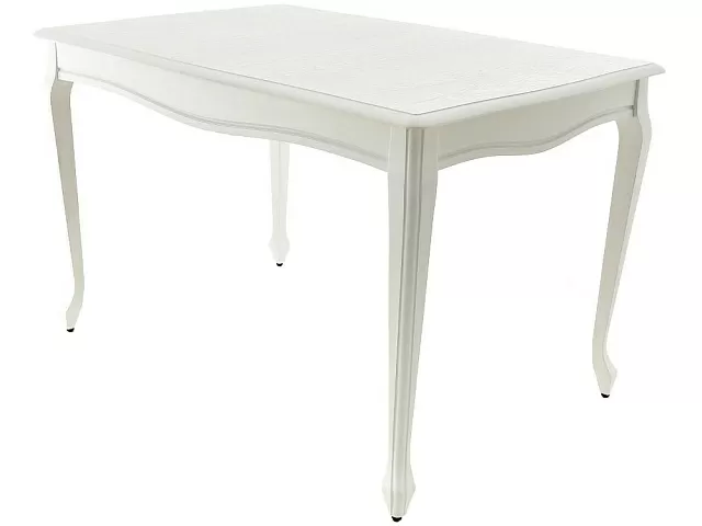 Стол «Кабриоль» 120x80, белая эмаль. Фото 1
