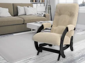 Кресло-глайдер, Модель 68 Венге, Verona Vanilla от магазина Мебельный дом