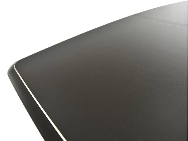 Стол «Сибарит» 140x80, эмаль черная с серебром. Фото 7