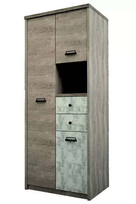 Шкаф для одежды «Дизель» 3DG2SN/D2. Фото 1