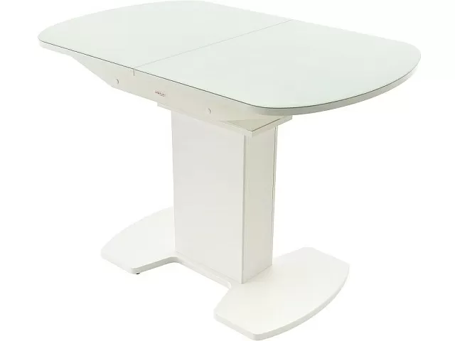 Стол «Корсика» стекло OPTI, белый. Фото 1