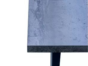 Стол Leset Ларс, бетон, металл черный от магазина Мебельный дом