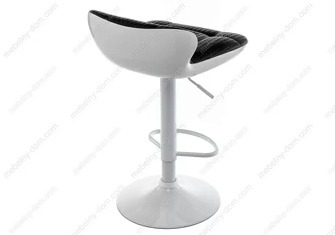Барный стул Domus белый / черный. Фото 4