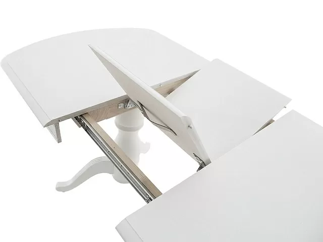 Стол «Фабрицио-2м» (мыло) 120x80, белая эмаль. Фото 4
