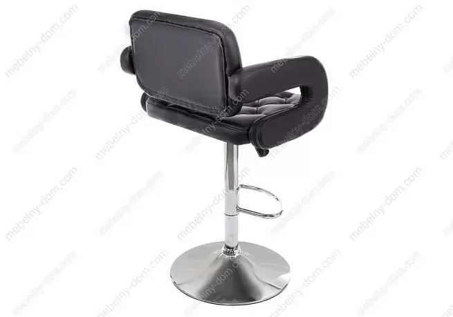 Барный стул Shiny черный. Фото 2