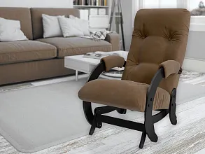 Кресло-глайдер, Модель 68 Венге, Verona Brown от магазина Мебельный дом