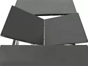 Стол «Ривьера» стекло СВ, черный от магазина Мебельный дом