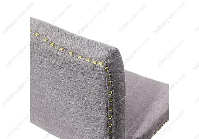 Барный стул Crown grey fabric. Фото 7