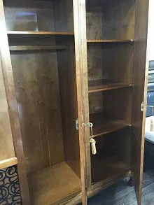 Шкаф для одежды «Видана Люкс» П445.01, коньяк от магазина Мебельный дом