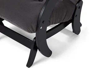 Кресло-качалка маятник, Модель 68 Венге, Verona Antrazite Grey от магазина Мебельный дом