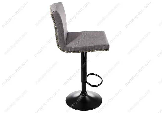Барный стул Crown grey fabric. Фото 2