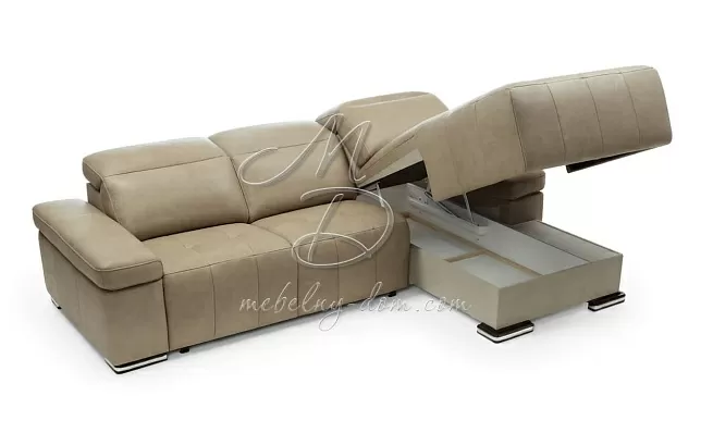 Кожаный диван-кровать «Domo». Фото 5