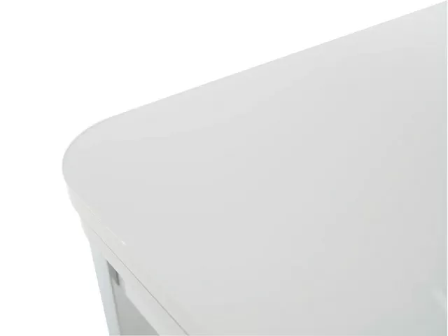 Стол «Пекин» стекло, белый. Фото 4