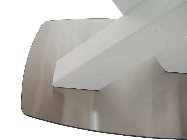 Стол «Орлеан» Moderne ПМ стекло OPTI, белый. Фото 8