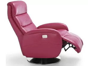 Кресло релакс Arosa в коже от магазина Мебельный дом