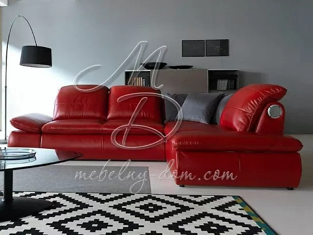 Кожаный диван «Sono». Фото 5