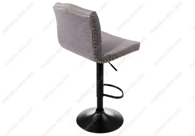Барный стул Crown grey fabric. Фото 3