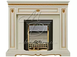 Портал для камина декоративный «Милана 17с» П265.17с, слоновая кость от магазина Мебельный дом