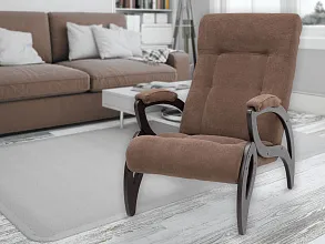 Кресло для отдыха, Модель 51 «Весна», венге, Verona brown от магазина Мебельный дом