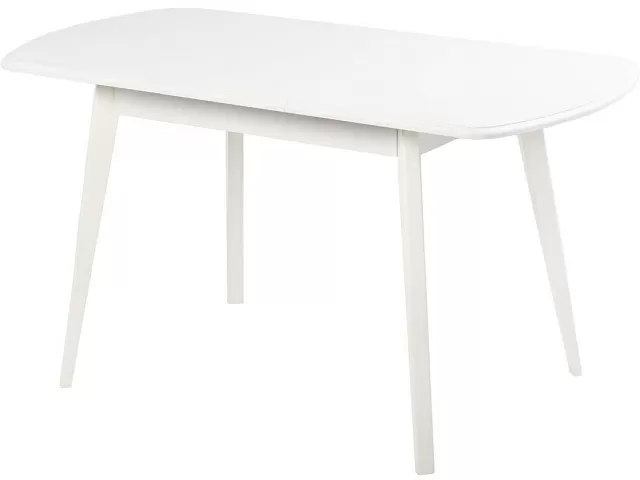 Обеденная группа (стол ПГ-01, массив Диагональ 1/5+4 кресла Дэгни, Сливовый), опоры белые. Фото 4