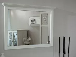 Зеркало «Лорена», Бетон Паин белый от магазина Мебельный дом