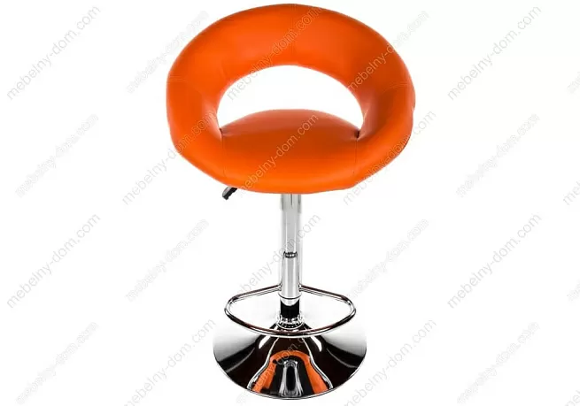 Барный стул Oazis оранжевый. Фото 3