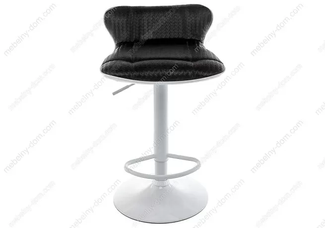 Барный стул Domus белый / черный. Фото 2