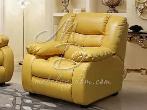Кожаное кресло «Манчестер 1» от магазина Мебельный дом