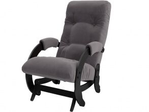 Кресло-глайдер, Модель 68 Венге, Verona Antrazite Grey от магазина Мебельный дом