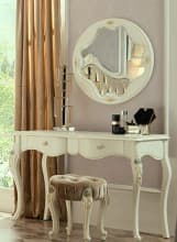 Столик с банкеткой «Luisa» MK-5003-WG, белый от магазина Мебельный дом