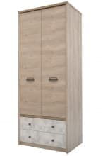 Шкаф для одежды «Дизель» 2DG2S/D2 от магазина Мебельный дом