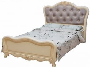Кровать «Милано» 8801-A 160, слоновая кость от магазина Мебельный дом