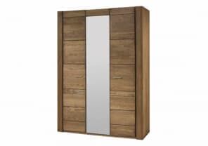 Шкаф 3-дверный с зеркалом «VELVET» от магазина Мебельный дом
