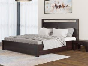 Кровать из массива сосны Фьорд Райтон natura от магазина Мебельный дом