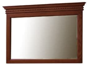 Зеркало настенное «Верди Люкс 3» П434.100, черешня от магазина Мебельный дом