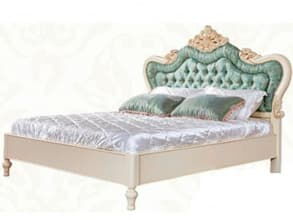 Кровать «Милано» MK-1860-IV 180, слоновая кость от магазина Мебельный дом